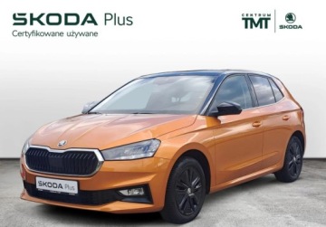 Skoda Fabia III Hatchback Facelifting 1.0 TSI 95KM 2021 Skoda Fabia Panorama Color Concept Style 1.0 TSI Salon PL VAT-23 Benzyna