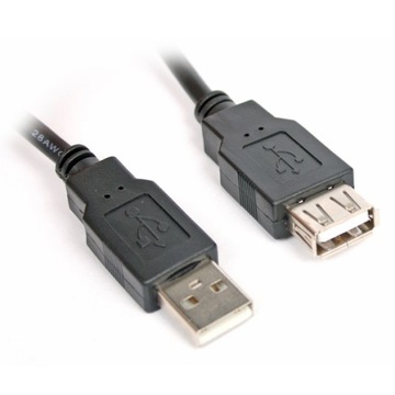 Przewód kabel przedłużacz USB 2.0 AM-AF 3m OMEGA