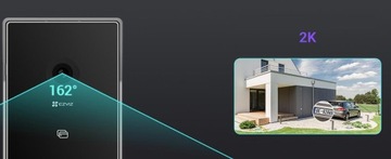 Intelligent Video-Intercom Ezviz EP7 2K Wi-Fi IP65