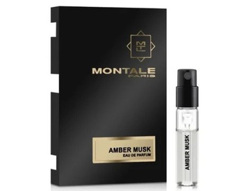 Montale Paris Amber Musk Eau De Parfum 2 ml Próbka Perfum Atomizer