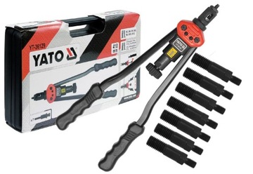 NITOWNICA RĘCZNA DO NITONAKRĘTEK M3-M12 W WALIZCE WALIZKA YATO YT-36129