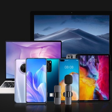 БЕСПРОВОДНОЙ ЗАВЯЗНОЙ КАРМАННЫЙ МИКРОФОН BLUETOOTH МОБИЛЬНЫЙ ЧУВСТВИТЕЛЬНЫЙ ТИПА C