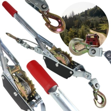 MOCNA WYCIĄGARKA WCIĄGARKA LINOWA LINA 2T 2000kg