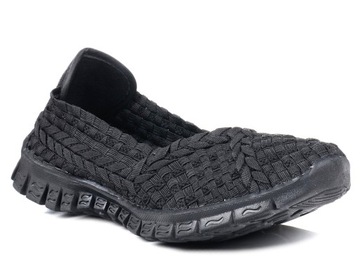 Buty sportowe damskie elastyczne wsuwane czarne Rock Spring Carioca 38
