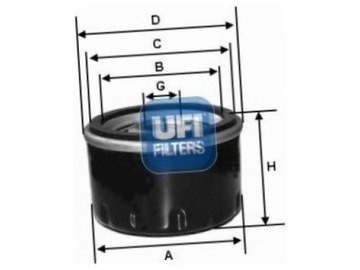 FILTR OLEJE MAZDA RX-7 I 1.1 79-81 MX-6 2.0 92-97 E-SERIE 91-03
