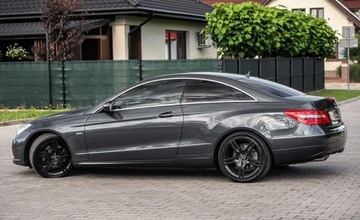 Mercedes Klasa E W212 Coupe 350 CDI BlueEFFICIENCY 231KM 2009 Mercedes-Benz Klasa E 350CDI 231KM Ledy Skora Xenon Navi Full Serwis ASo, zdjęcie 8