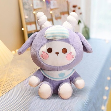 Плюшевая игрушка-овца, фигурка кролика, вечеринка, добро