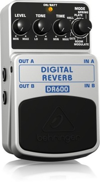 DR600 Digital Reverb Podłogowy efekt gitarowy Behringer