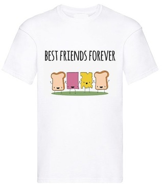 Koszulki Best Friends Forever Niska Cena Na Allegro Pl