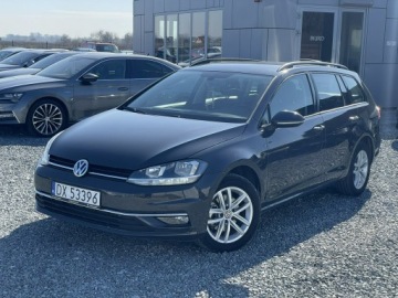 Volkswagen Golf VII Variant Facelifting 1.6 TDI-CR DPF BMT 115KM 2019 Volkswagen Golf 1,6 TDi DSG Comfortline 2019r, ACC