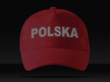 ВИДИМАЯ СВЕТООТРАЖАЮЩАЯ КЕПКА С НАПИСЬЮ POLSKA