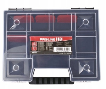 ORGANIZER Z RĄCZKĄ 11 PRZEGR 35x155x195MM PROLINE