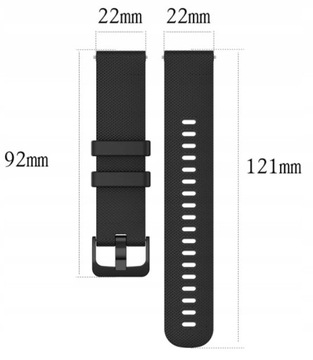 Силиконовый ремешок / Garmin Vivoactive 4 / (22 мм)