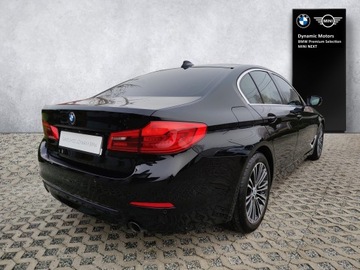 BMW Seria 5 G30-G31 Limuzyna 518d 150KM 2018 BMW 518 salon Polska, nowe tarcze klocki p+t, bard, zdjęcie 4