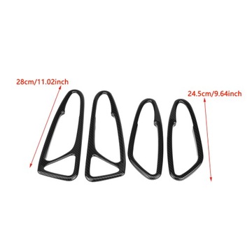 Ozdobna osłona ramy wnętrza samochodu dla Alfa Romeo Stelvio KR