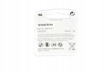 BATERIE OVLÁDAČE AUTOMOBILNÍHO VOLVO OE 9481519
