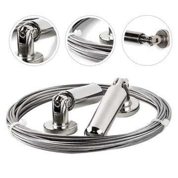 Веревка из нержавеющей стали, карниз для внутренних штор