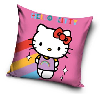 POSZEWKA NA PODUSZKĘ JASIEK 40 X 40 Hello Kitty MIĘKKA VELVET WELWET