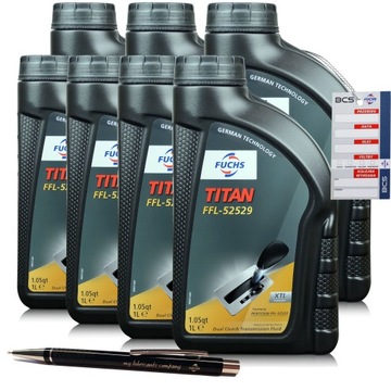 7 LITRÓW OLEJ FUCHS TITAN FFL-52529 7L VW G055529 DL382 - DYSTRYBUTOR