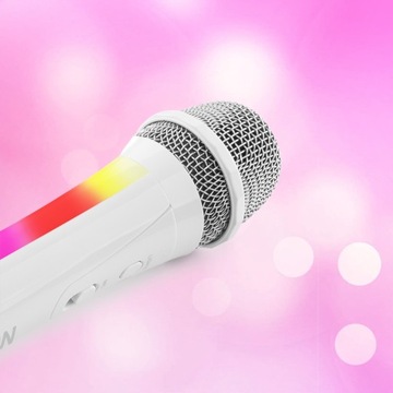 КАРАОКЕ-МИКРОФОН СО СВЕТОДИОДНОЙ RGB ПОДСВЕТКОЙ/ВЕЧЕРИНКА