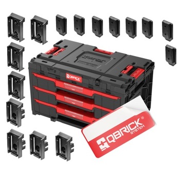 Skrzynka Qbrick System ONE Drawer 3 Toolbox 2.0 szuflady