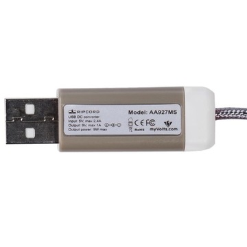 Ripcord USB 9V do: sampler Roland SP-404 MKII