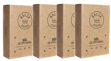 4 x Sól do zmywarki Balja 2kg