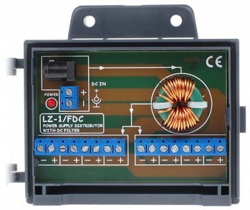 РАЗЪЕМ ПИТАНИЯ LZ-1/FDC С ФИЛЬТРОМ, 8 КАНАЛОВ