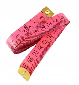 METR KRAWIECKI CENTYMETR MIARA MIARKA KRAWIECKA ZWIJANA DWUSTRONNA 150cm