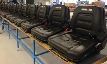 Сиденье с механической подвеской для вилочного погрузчика UnitedSeats GS12