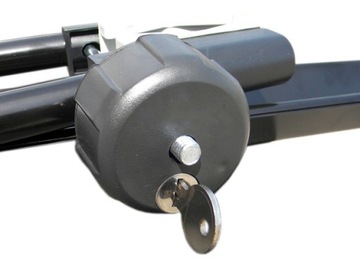 Gałka z zamkiem na śrubę M8 do uchwytu rowerowego