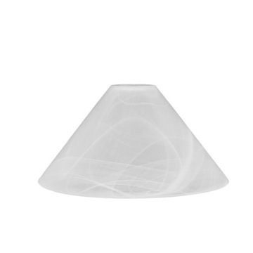 Klosz 1109 żyrandolowy jasny matowy z alabastrem E27 |śr. 30 cm