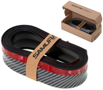DOKŁADKA ZDERZAKA LIP CARBON CZARNA SAMURAi 2,5m