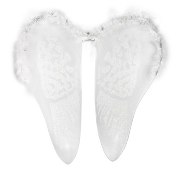 Костюм ангела ПЛАТЬЕ АНГЕЛА с крыльями + HALO Рождественский спектакль-ПАЧКА