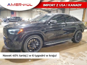 Mercedes GLE V167 2024 Mercedes-Benz GLE 2024 Mercedes-Benz GLE COUPE AMG 53 4MATIC 3.0 Benzyna