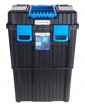 Мобильная инструментальная тележка с 2 модулями на колесах, Hoegert из 2 частей