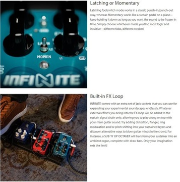 Infinite Sample Sustainer Гитарный эффект Sustainer / Freeze TC Electronic