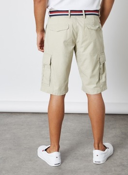 TOMMY HILFIGER SPODENKI + PASEK JOHN CARGO SHORT30