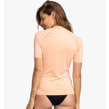 Roxy SS Whole Hearted UPF 50 Рашгард Суфле 2024 S Футболка с короткими рукавами