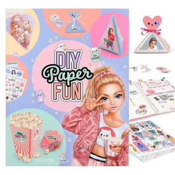 TOP MODEL DIY ZESTAW PAPIERNICZY CUTIE STAR 12581
