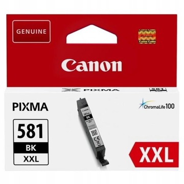 ЧЕРНИЛА ОРИГИНАЛЬНЫЕ CANON CLI-581XXLBK CLI-581XXL ЧЕРНЫЕ