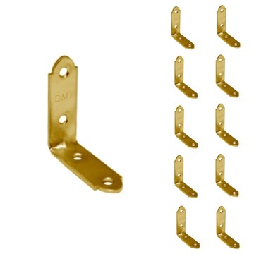 KĄTOWNIK WĄSKI ŁĄCZNIK MONTAŻ KW2 40X40X17 - 10szt