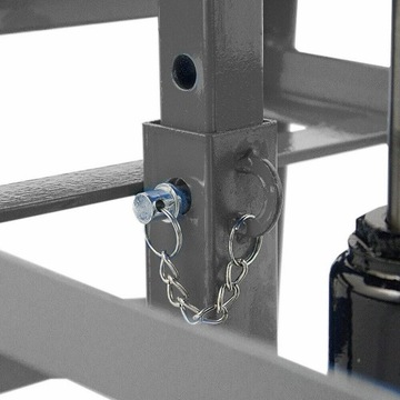 Rampy z podnośnikiem hydraulicznym najazdowe 4t