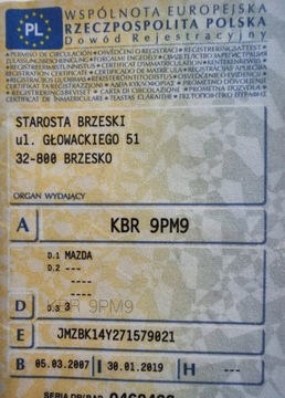 Mazda 3 I Hatchback 1.6 MZ-CD 90KM 2007 Mazda 3 2007r, 1.6 Diesel. Lekko uszkodzony lewy bok. Jezdzi. 1.6 Diesel, zdjęcie 10