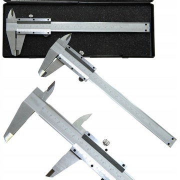 TRADYCYJNA SUWMIARKA NONIUSZOWA 150mm ETUI ANALOGOWA STALOWA