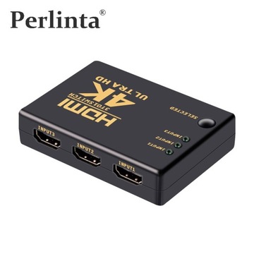 Switch adapter HDMI 5 do 1 4K ULTRA HD z pilotem