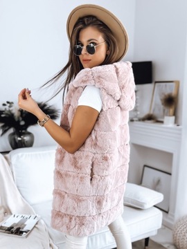 ЖЕНСКИЙ МЕХОВОЙ ЖИЛЕТ С РУКАВАМИ, размер. XXL