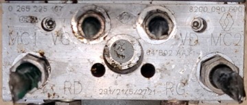 RENAULT SCENIC I LIFT НАСОС АБС 0265225107