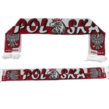 szal szalik kikbica POLSKA dziany wzór HD 7