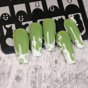 NAIL STAMP Тарелка Декоративная тарелка Маникюр Узоры Украшения